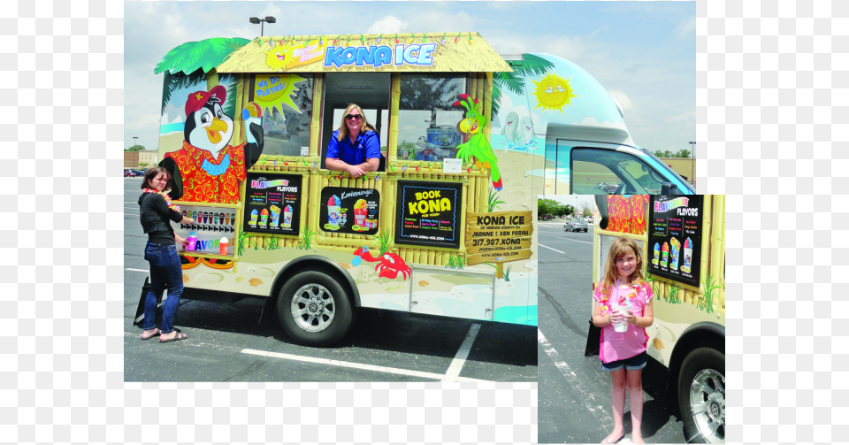 Picture Kona Ice, Person, Child, Girl, Female Png
