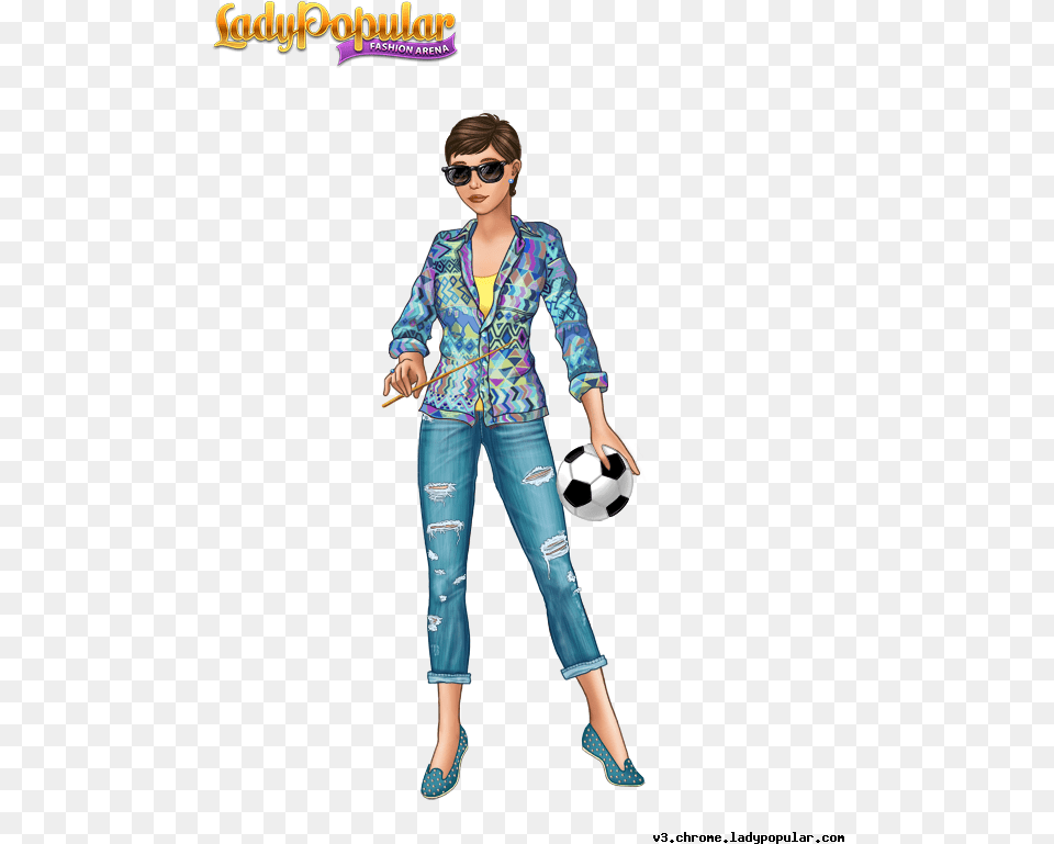 Picture Lady Popular Fashion Arena, Clothing, Pants, Jeans, Sleeve Free Png