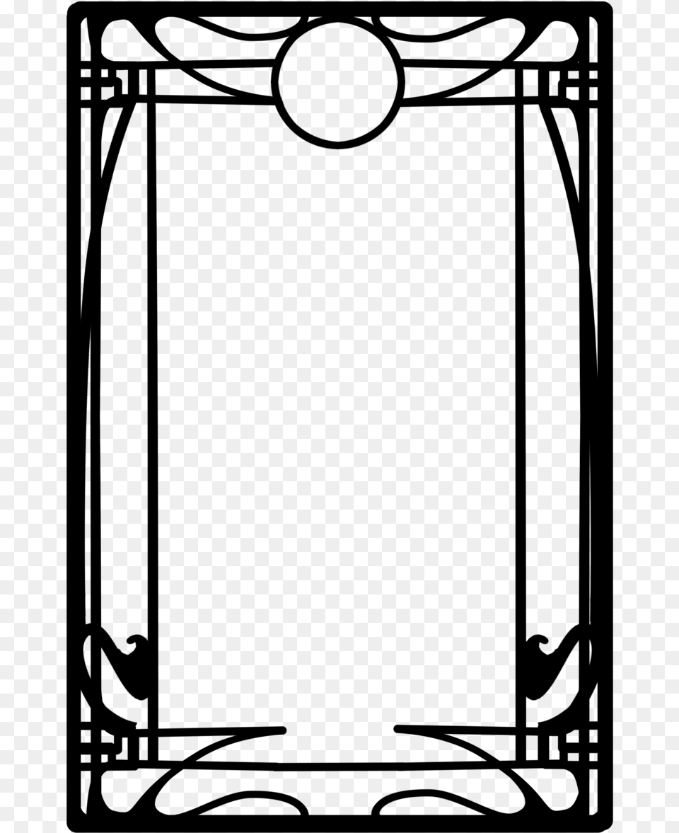 Picture Library Border Clipart Black And White Art Deco Border Black And White Png Image