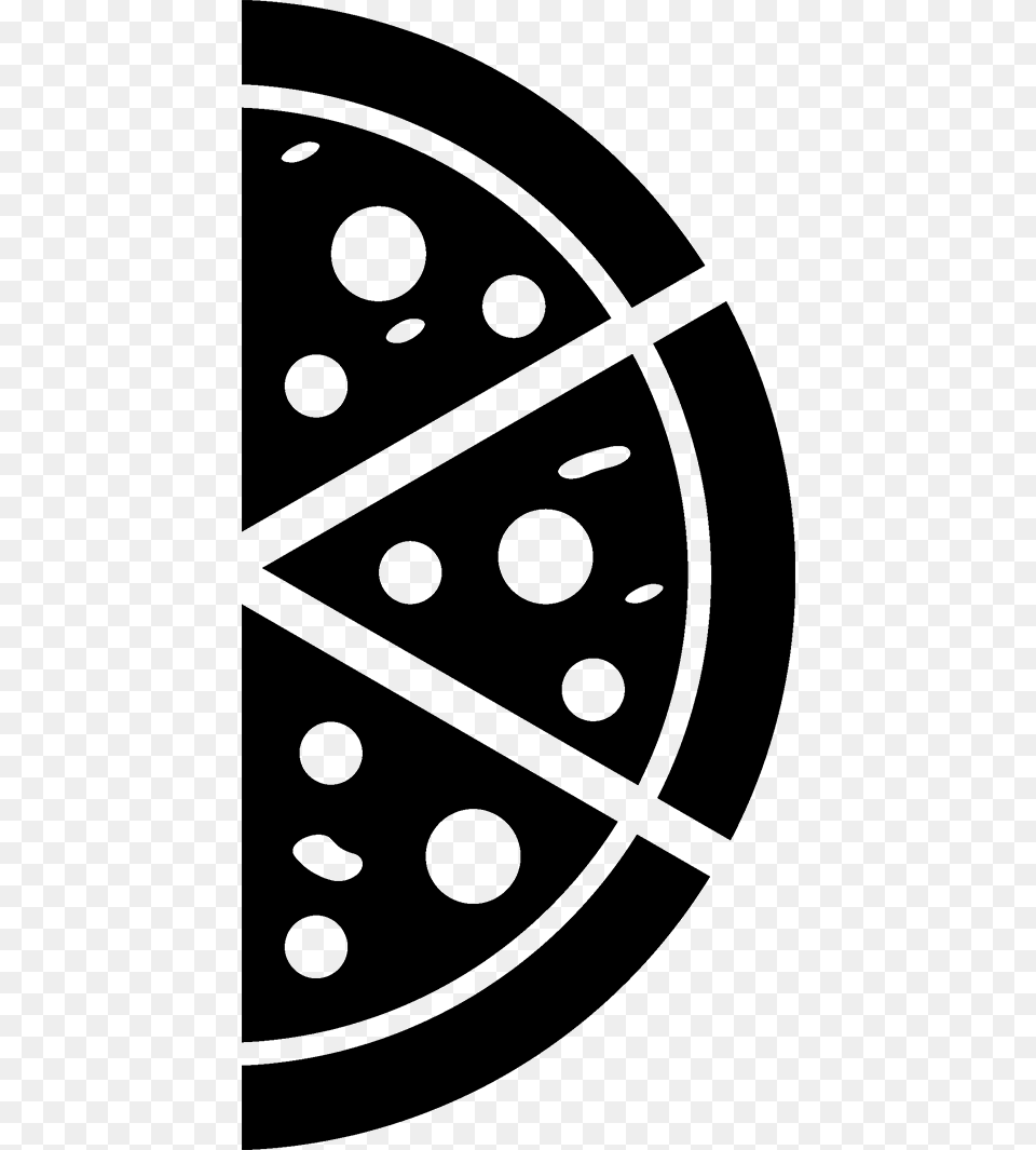 Picture Library Download Black And White Pizza Clipart Pizza Free Png