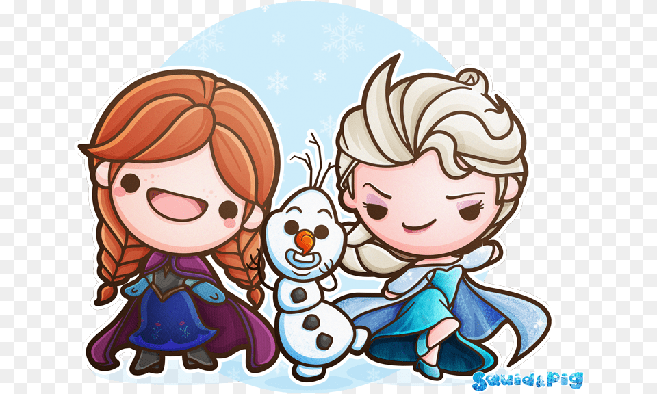 Picture Library Download Frozen Vector Tsum Kawaii Frozen, Nature, Outdoors, Winter, Face Free Png