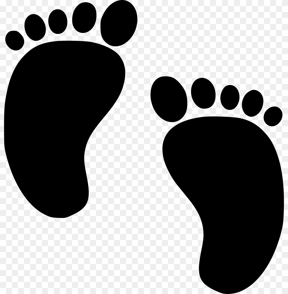 Picture Library Feet Svg Icon Download Baby Feet Svg File, Footprint, Smoke Pipe Free Transparent Png