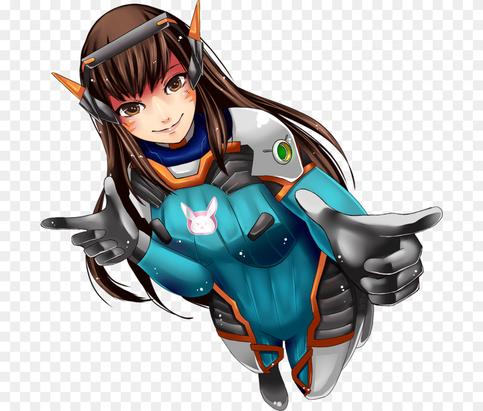 Picture Library Library D Va Render By Ikesetsu On D Va Overwatch Render, Book, Clothing, Comics, Costume Png