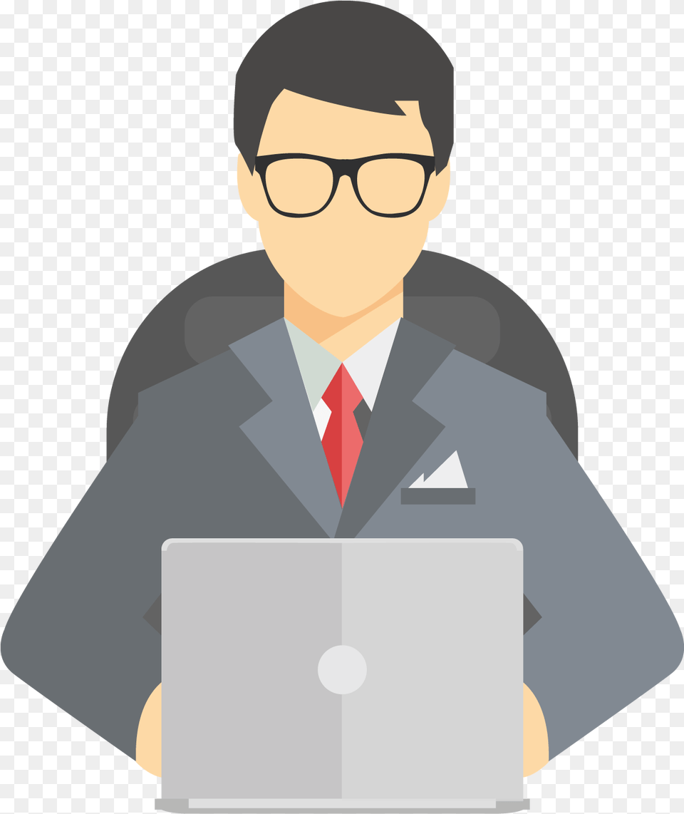 Picture Library Stock At Desk Images Pluspngcom Businessman Clipart, Accessories, Pc, Computer, Electronics Free Transparent Png