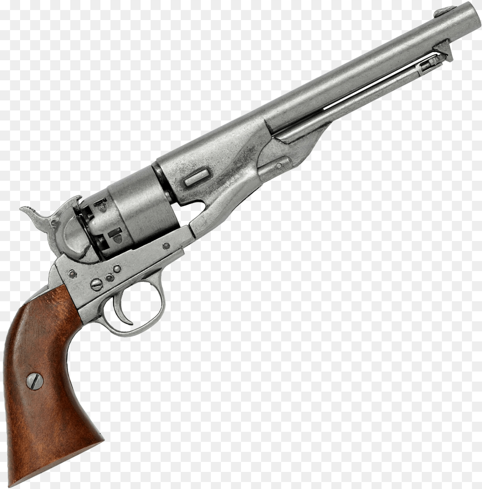 Picture Library Stock Colt Civil War Revolver Usa Steel Us Army Model 1860 Revolver, Firearm, Gun, Handgun, Weapon Free Png