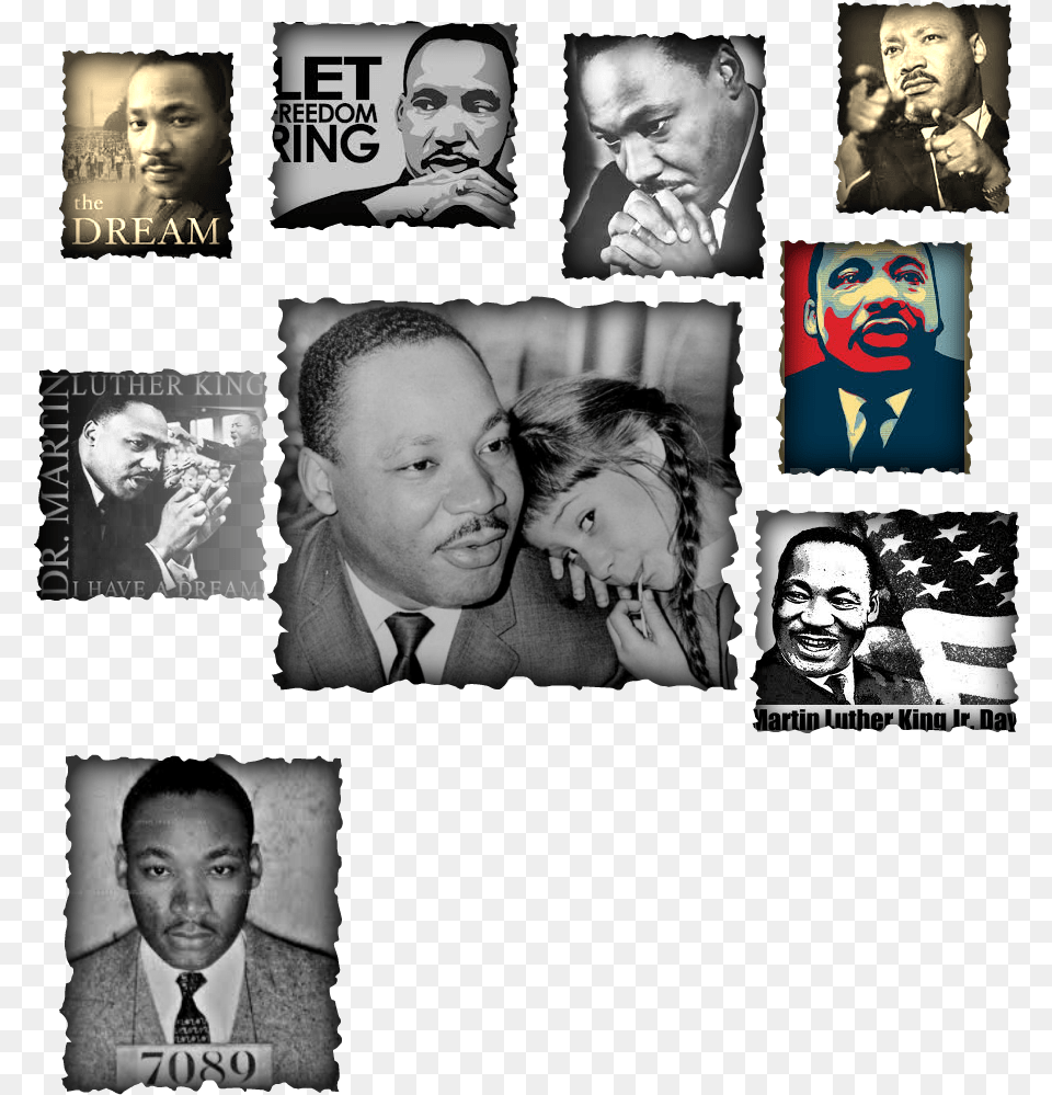 Picture Martin Luther King Jr, Adult, Art, Person, Man Free Png Download