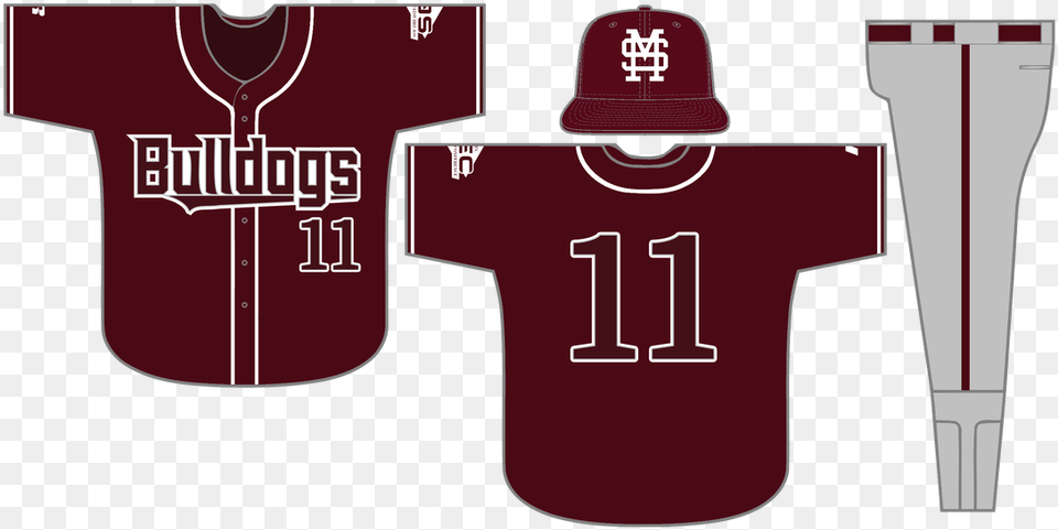 Picture Mississippi State Baseball Black Jerseys, Clothing, Maroon, Shirt, T-shirt Free Png