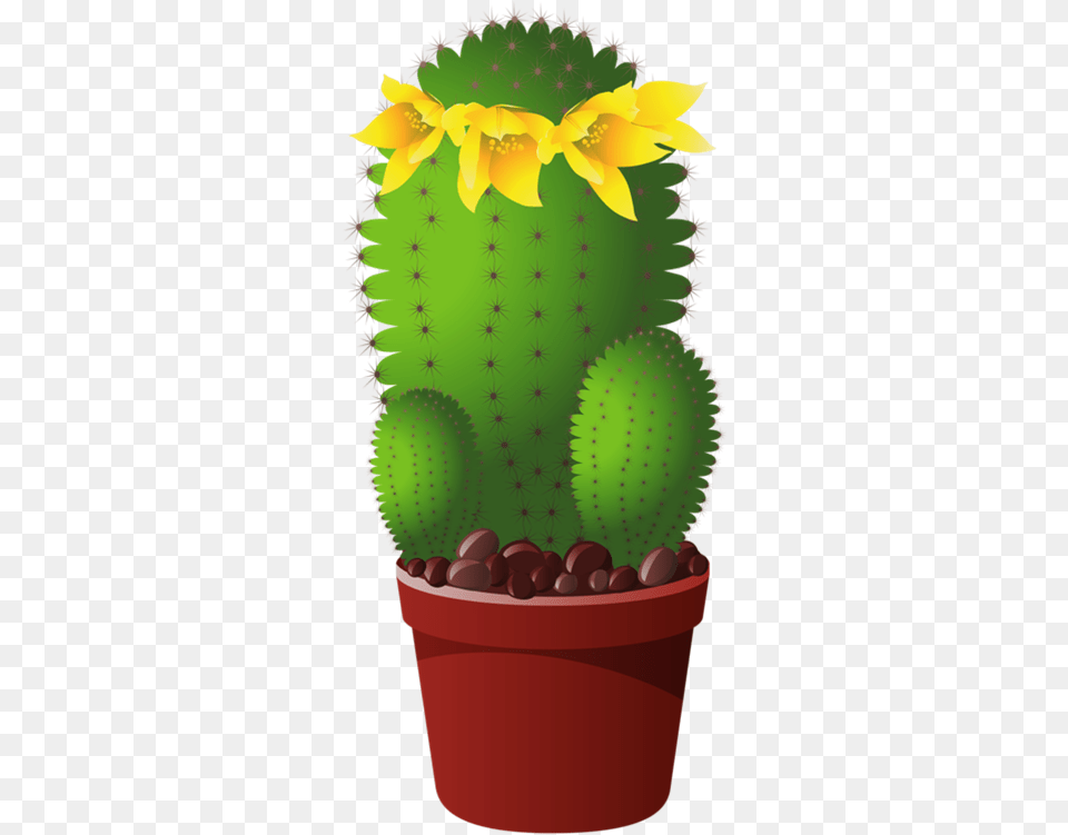 Picture My Garden Valley Cacti Clip Cactus Tree Pot Clipart, Plant Free Png Download