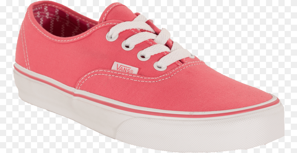 Picture Neon Coral Vans, Clothing, Footwear, Shoe, Sneaker Free Png