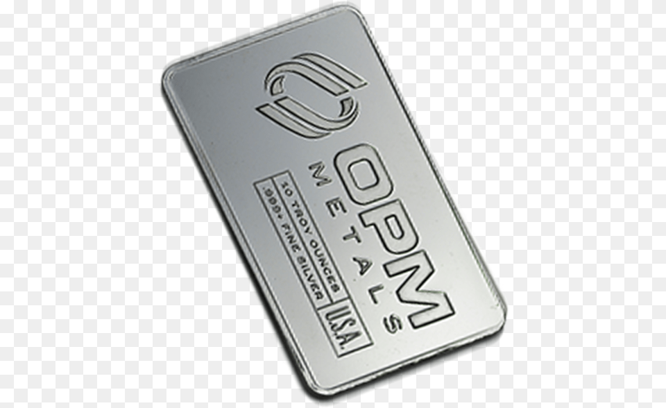 Picture Of 10 Oz Opm Silver Bars Iphone 4 Jailbreak, Electronics, Mobile Phone, Phone, Platinum Png Image