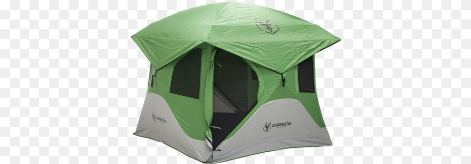 Picture Of 3 Person Gazelle T3 Hub Tent Green Gazelle Tent, Camping, Leisure Activities, Mountain Tent, Nature Free Png Download