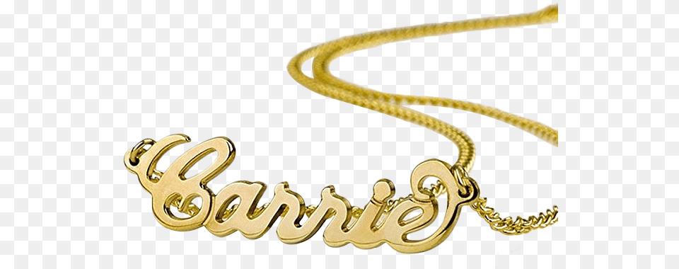 Picture Of 925 Sterling Silver Personalized Name Necklace Pendant, Accessories, Jewelry, Gold, Reptile Free Png Download