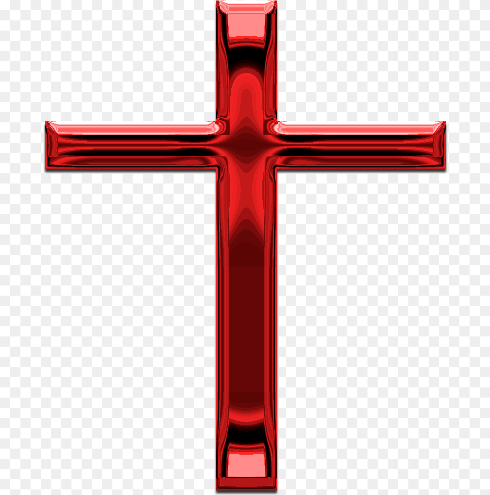 Picture Of A Red Cross Red Christian Cross, Symbol, Logo Png