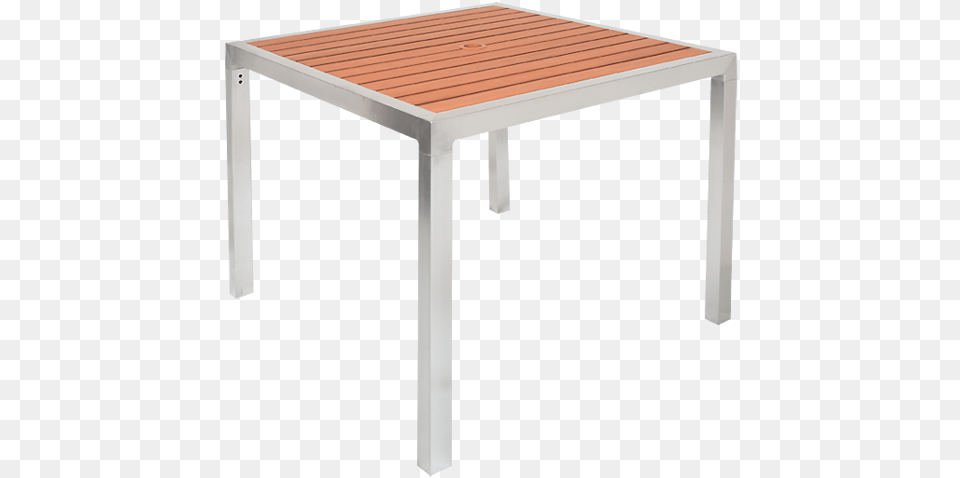 Picture Of Alp36 Aluminum Patio Table With Mesa De Jantar Mdf Branca, Coffee Table, Dining Table, Furniture, Wood Free Png
