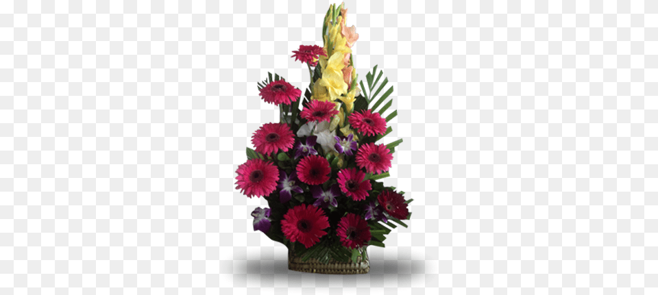 Picture Of Beautiful Gerbara Bouquet Flower Bouquet, Plant, Flower Arrangement, Flower Bouquet, Pattern Free Png
