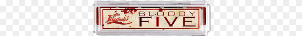 Picture Of Bloody 5 Palette Skin Illustrator Bloody, License Plate, Transportation, Vehicle Free Transparent Png