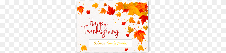 Picture Of Bright Thanksgiving Leaves Greeting Card Blog, Tree, Plant, Leaf, Dessert Free Png Download