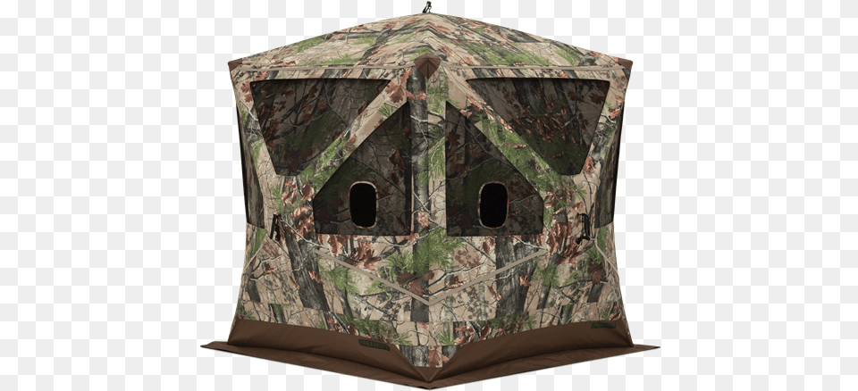 Picture Of Bx350bw Barronett Big Ox Backwoods Hunting Blind Hub, Military, Military Uniform, Tent, Camouflage Free Png