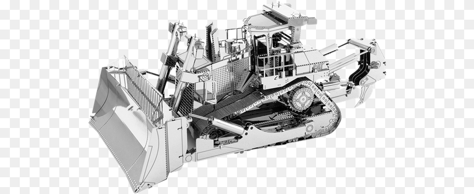 Picture Of Cat Dozer Metal Earth Cat Dozer Model, Machine, Bulldozer Free Png