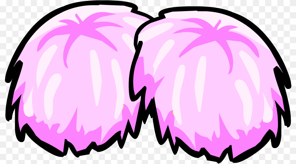 Picture Of Cheerleader Pom Poms, Purple, Flower, Plant, Dahlia Free Transparent Png