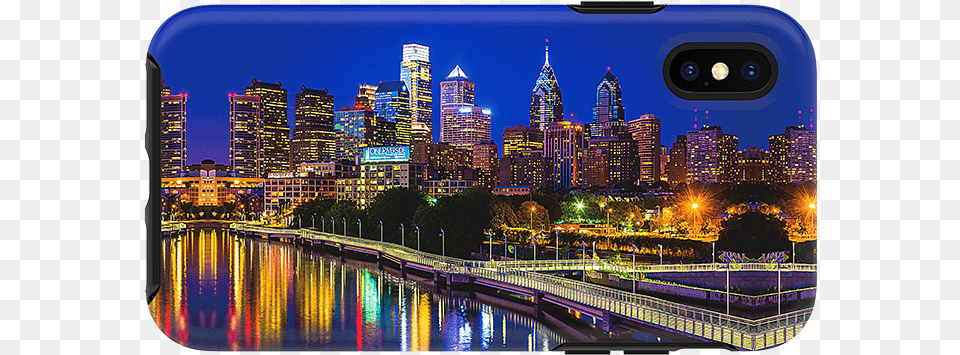 Picture Of City Series Case For Apple Iphone Xxs Philadelphia Skyline Schuylkill River, Urban, Metropolis, Nature, Scenery Png