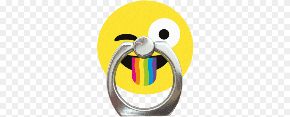 Picture Of Crazy Face Phone Ring Mobile Phone, Accessories, Rattle, Toy, Jewelry Free Png Download