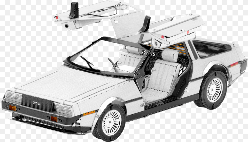 Picture Of Delorean, Car, Machine, Transportation, Vehicle Png