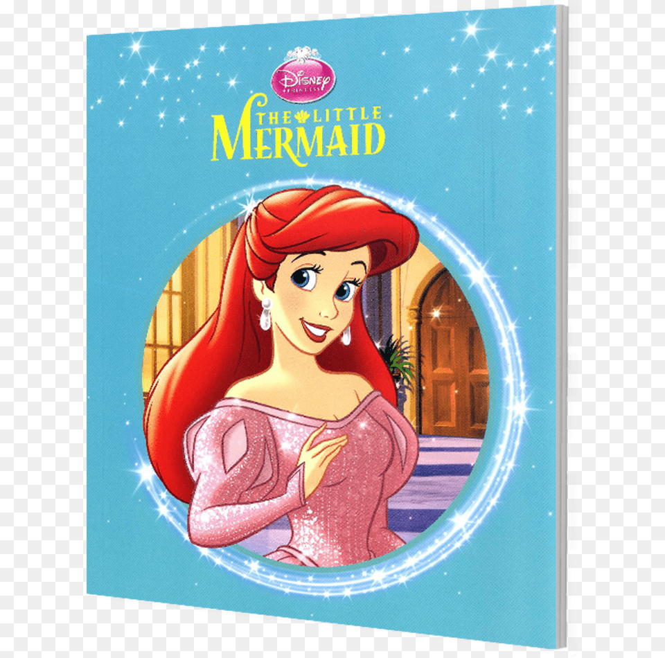 Picture Of Disney Magical Story Ariel And The Sparkle Fish, Book, Person, Publication, Comics Free Png Download