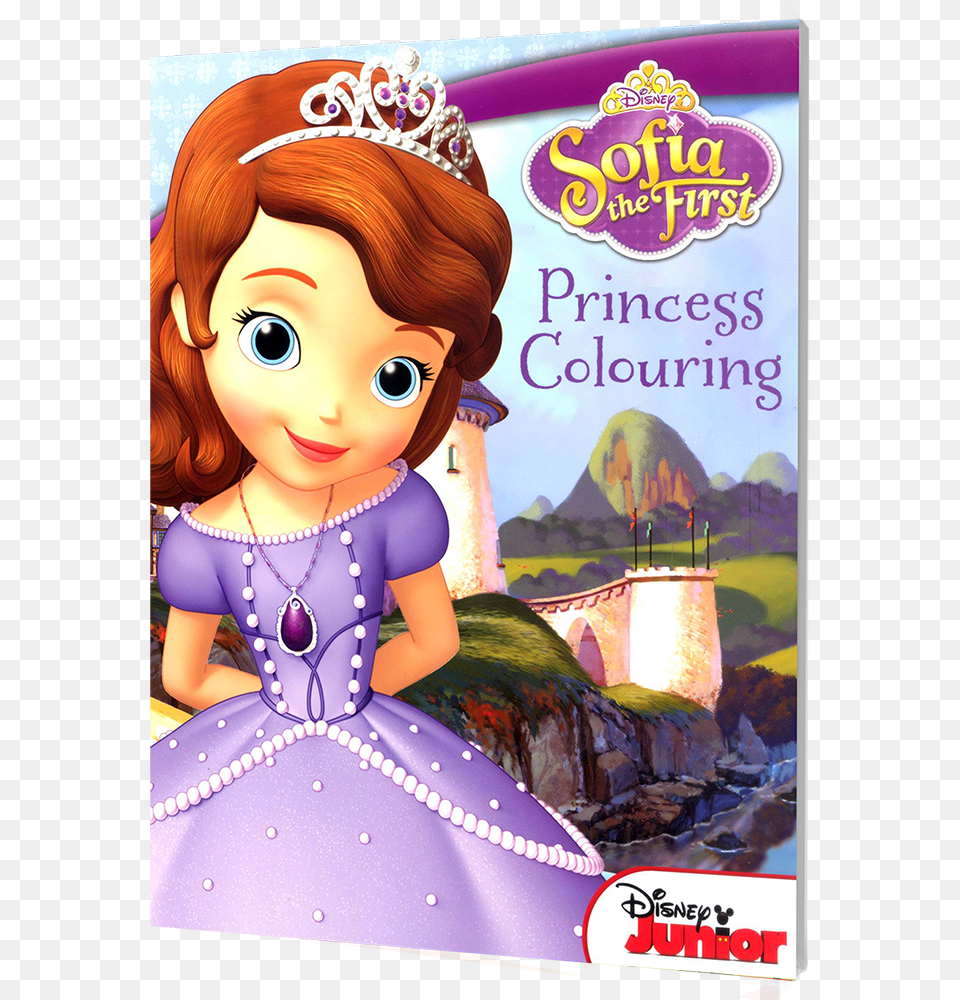 Picture Of Disney Sofia The First Sofia Kartun, Book, Publication, Head, Baby Png