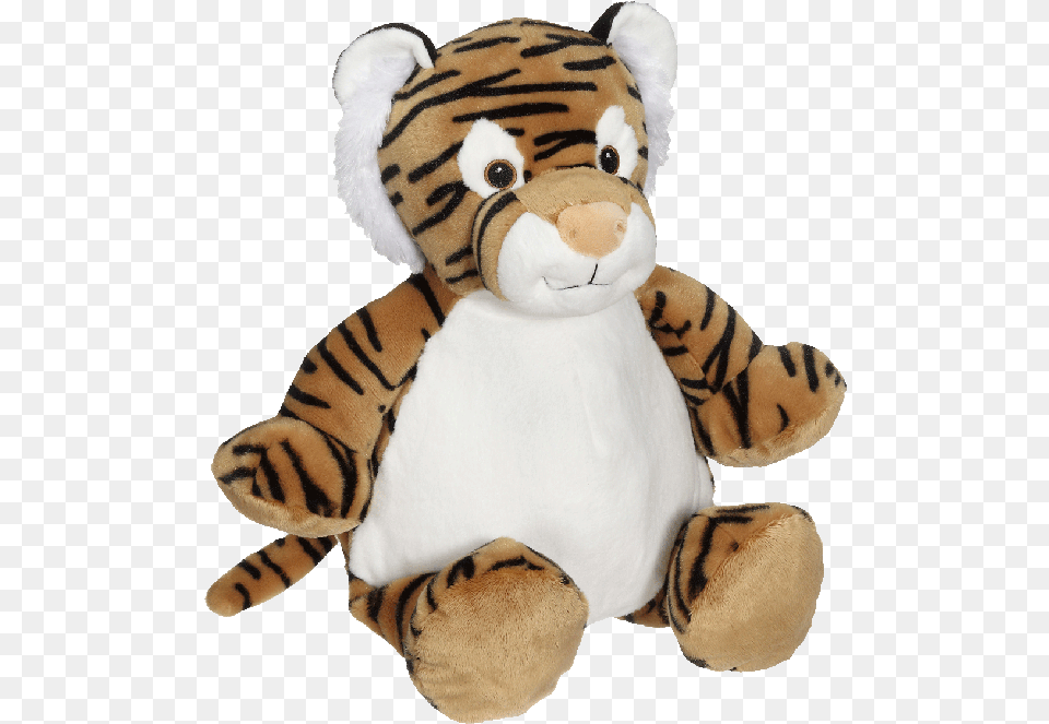 Picture Of Embroidered Tiger Embroiderer Buddies Tory Tiger 16 Inch Embroidery, Plush, Toy, Animal, Mammal Free Transparent Png
