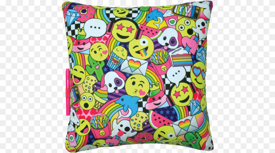 Picture Of Emoji Party Autograph Pillow Designs For Emoji Party, Cushion, Home Decor Free Png