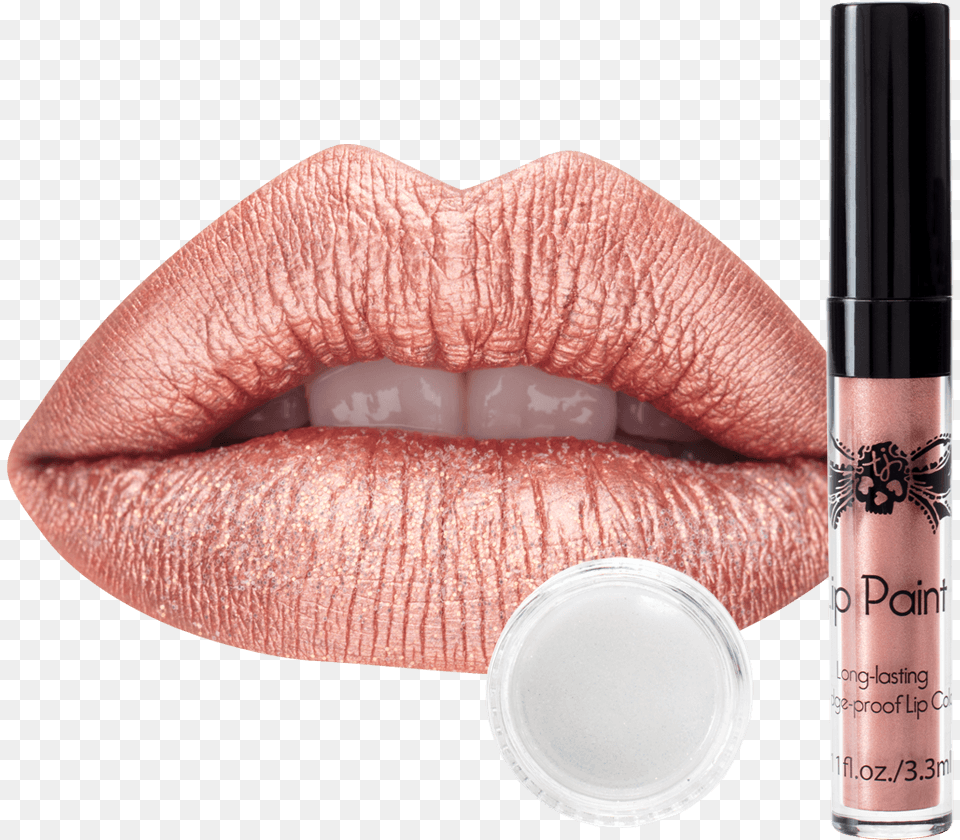 Picture Of Famous Metallic Lip Color Famous Lipstick Colors, Cosmetics, Body Part, Mouth, Person Png Image