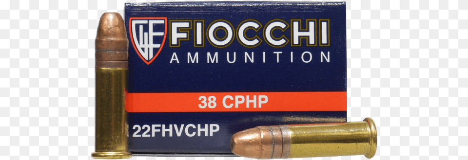 Picture Of Fiocchi, Ammunition, Weapon, Bullet Free Png Download