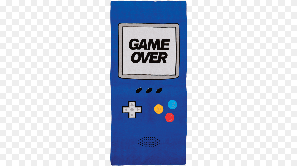 Picture Of Game Over Towel Iscream Game Over Sleeping Bag, Advertisement, Home Decor, First Aid, Poster Png Image