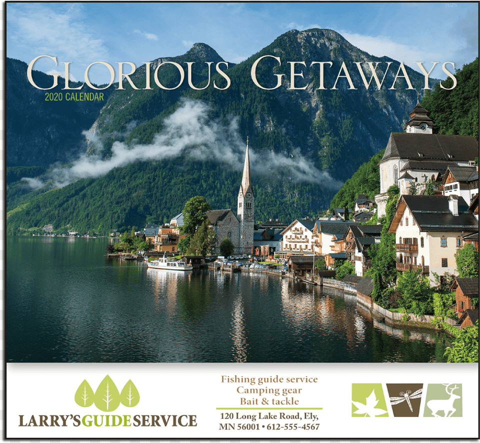Picture Of Glorious Getaways Wall Calendar Bad Goisern, Waterfront, Water, Scenery, Outdoors Free Png Download