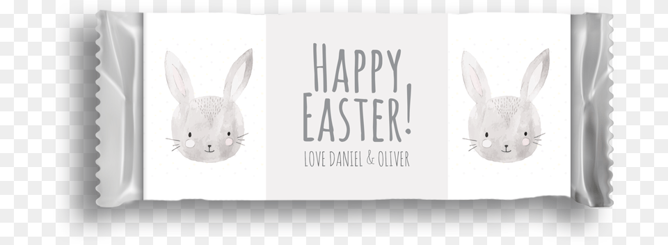 Picture Of Grey Easter Bunny Wrapper, Animal, Mammal, Rabbit, Hare Free Transparent Png