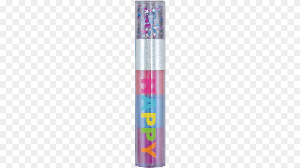 Picture Of Happy Confetti Flavored Lip Gloss Lip Gloss, Aluminium, Plastic Wrap Free Png