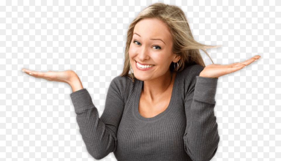 Picture Of Happy Person Happy Woman Transparent, Body Part, Face, Finger, Hand Png