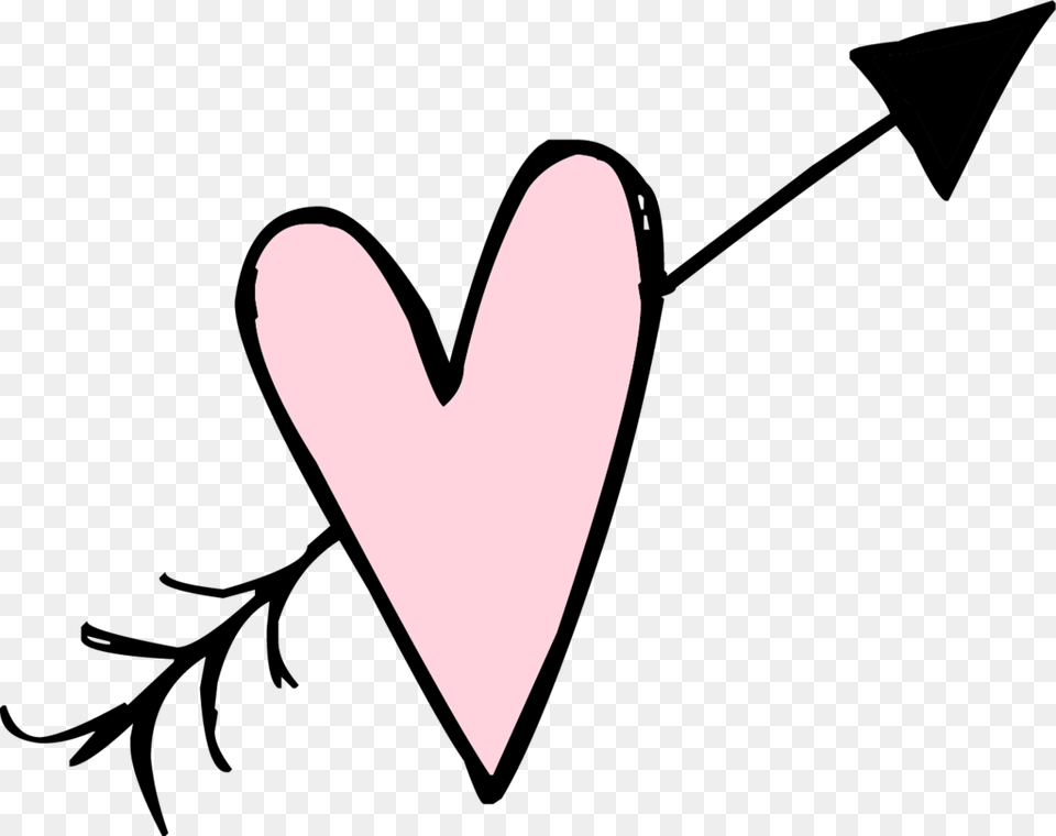 Picture Of Heart Arrow Clip Art Holidays Valentine Free Png