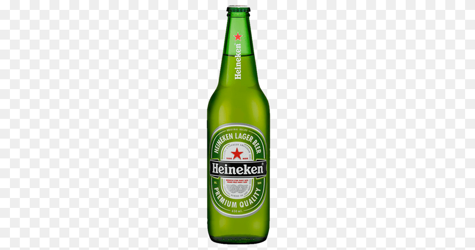 Picture Of Heineken Beer 650ml Bottle Heineken Beer Bottle, Alcohol, Beer Bottle, Beverage, Lager Free Png