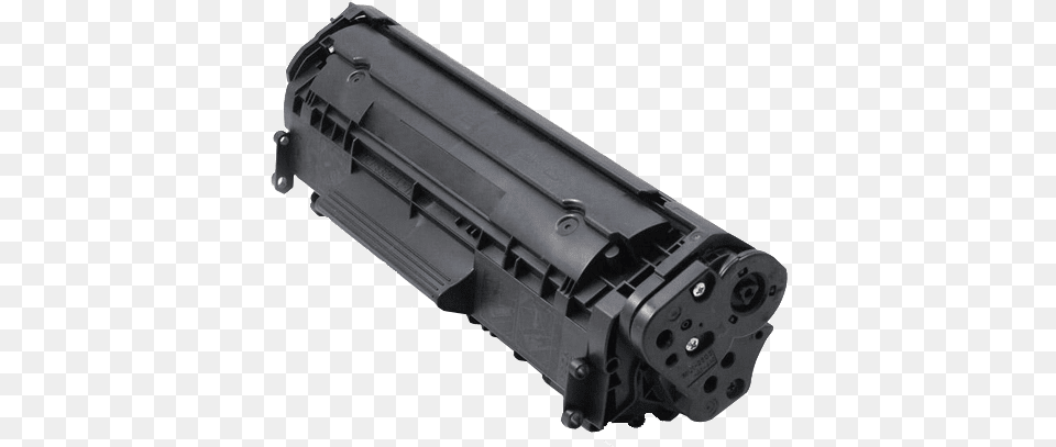Picture Of Hp 12a Micr Toner Cartridge Q2612a Hp M1005 Printer Cartridge, Machine, Firearm, Weapon, Gun Png Image