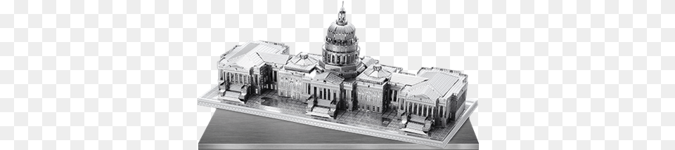 Picture Of Iconx Fascinations Iconx 3d Metal Model Kit Us Capitol, Architecture, Building, Cathedral, Church Free Png