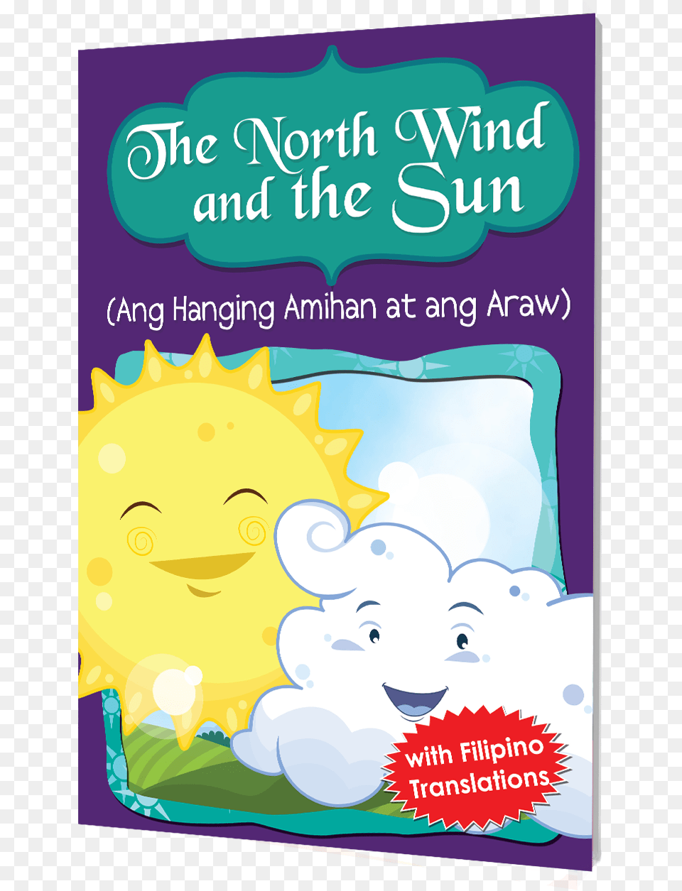 Picture Of Jumbo Book The North Wind Amp The Sun Amihan, Advertisement, Publication, Poster, Baby Free Png