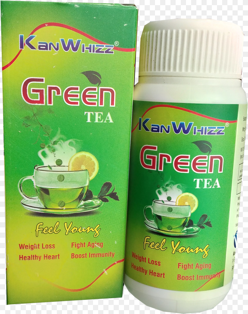 Picture Of Kanwhizz Green Tea Green Tea, Herbal, Herbs, Plant, Cup Free Png