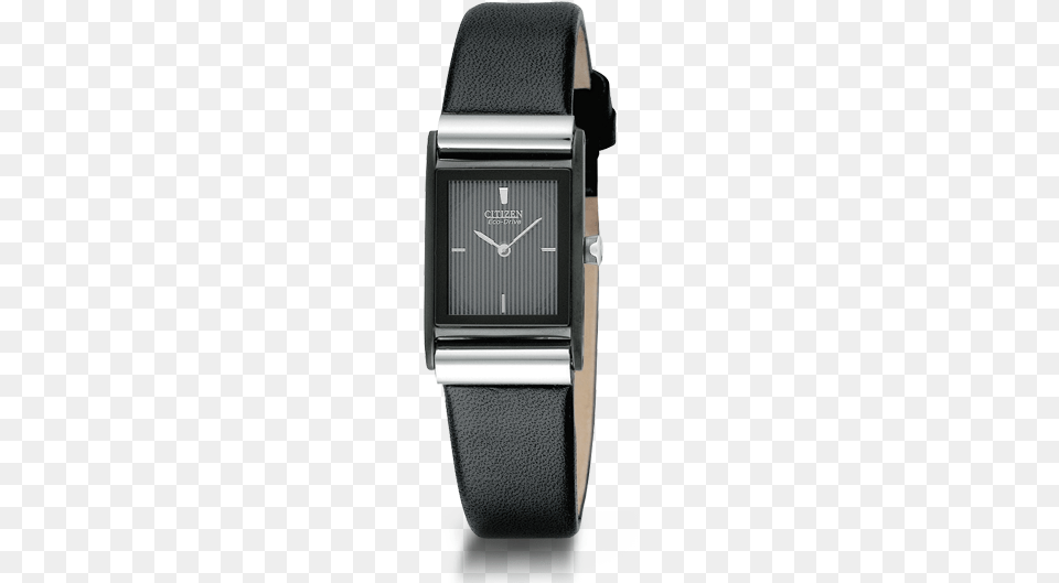 Picture Of Ladies39 Strap By Citizen Eco Drive Ladies Watches With Black Strap, Arm, Body Part, Person, Wristwatch Png