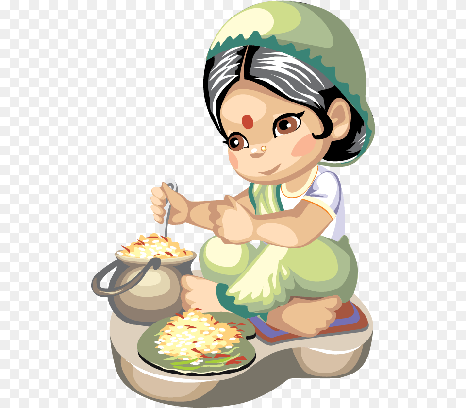 Picture Of Lady Chef Spacehero Pictures Cooking Clip Art, Cutlery, Meal, Lunch, Food Png Image