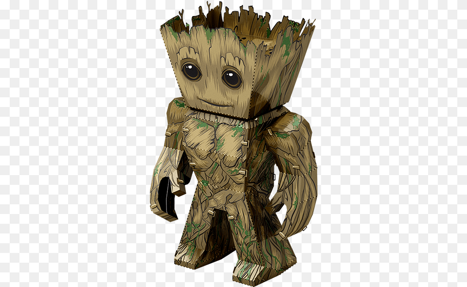Picture Of Legends Metal Earth Groot, Person Free Transparent Png