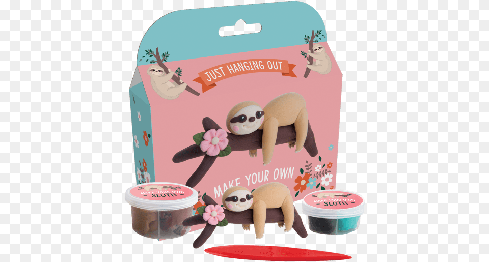 Picture Of Make Your Own Sloth Diy Kit Make Your Own Sloth, Cream, Dessert, Food, Icing Free Transparent Png