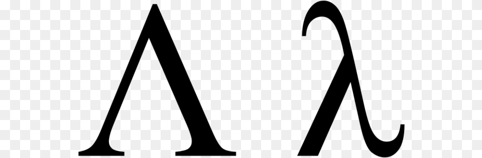 Picture Of Math Symbols Lambda Symbol, Gray Png Image