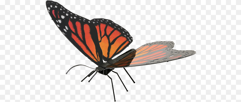 Picture Of Monarch Metal Earth Monarch Butterfly, Animal, Insect, Invertebrate, Food Png Image